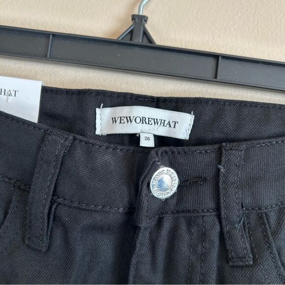 WeWoreWhat midi skirt women’s size 26 black - Picture 5 of 6